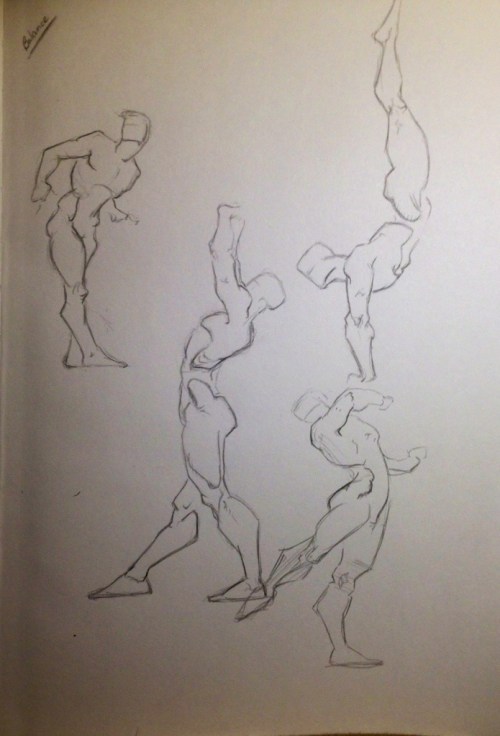 Figure Drawing: Balance Studies